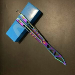 Butterfly knife practice tool stainless steel outdoor tool JL-64 unsharpened