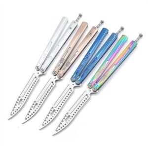New Particle Practice Butterfly Integrated Alloy Handle High Quality CNC