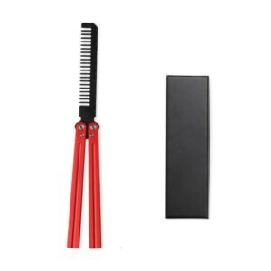 Stainless steel comb Aluminum Handle Practice