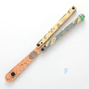 Butterfly Knife Flip Hand Knife Fancy Plastic Knife Training Folding Knife Safe No Open Edge
