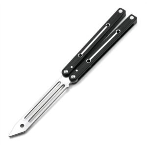V4 Butterfly 6061 Aluminum Bright Slot Training Balisong Knife