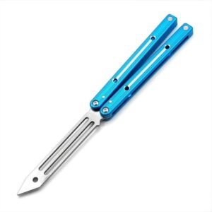 V4 Butterfly 6061 Aluminum Bright Slot Training Balisong Knife